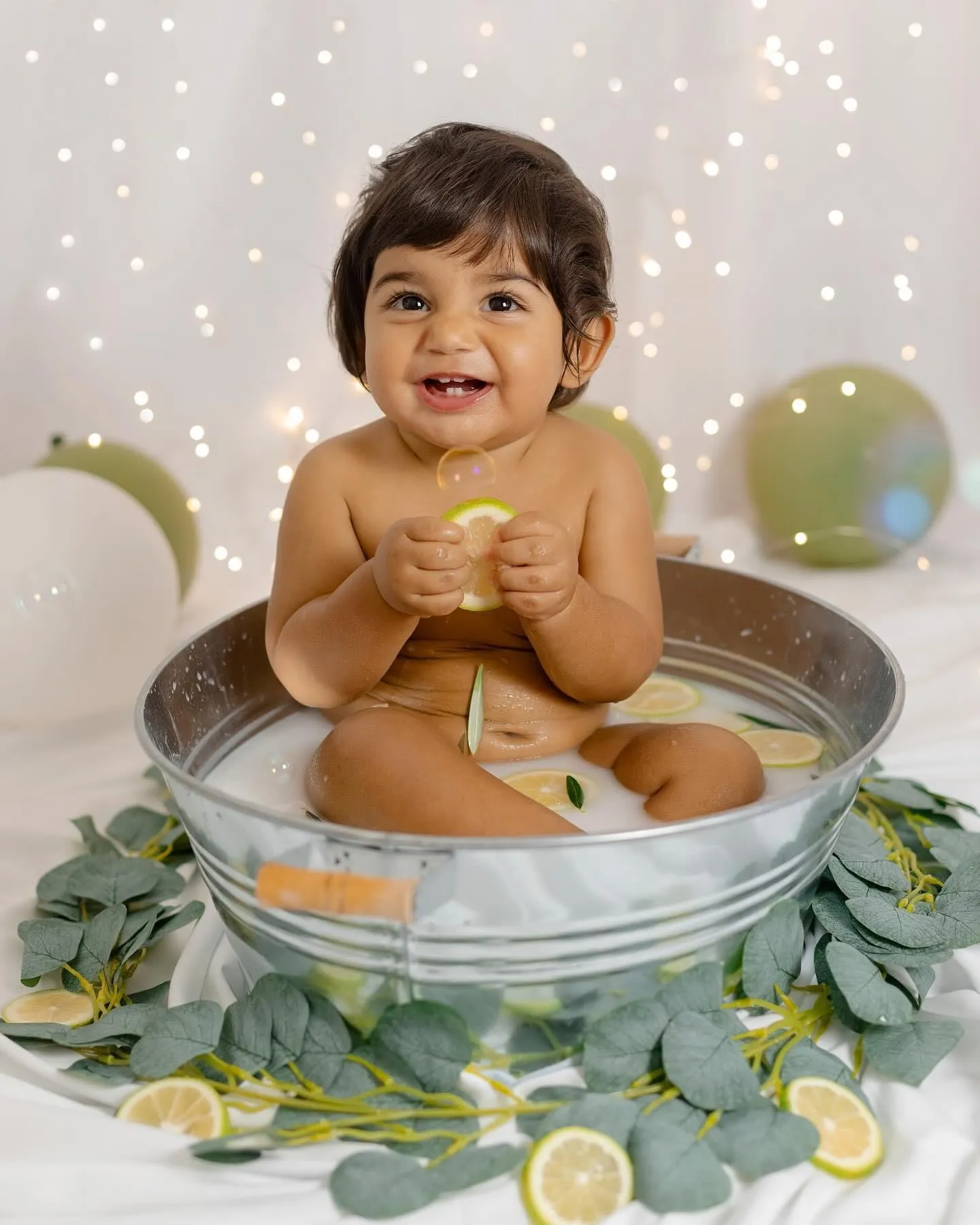 Servizio fotografico smash cake per il primo compleanno a Roma, Arianna De Rossi