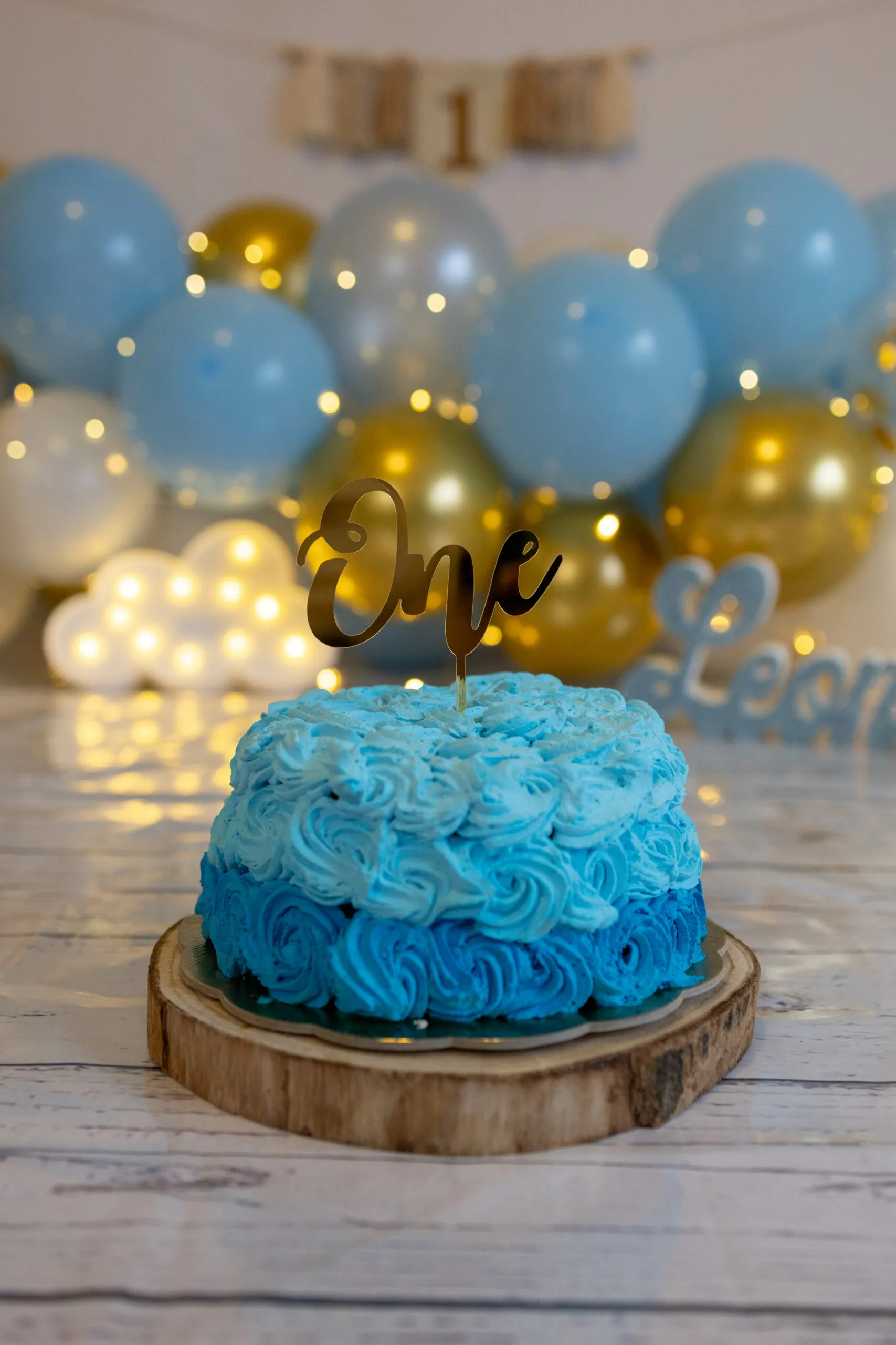 Servizio fotografico smash cake per il primo compleanno a Roma, Arianna De Rossi
