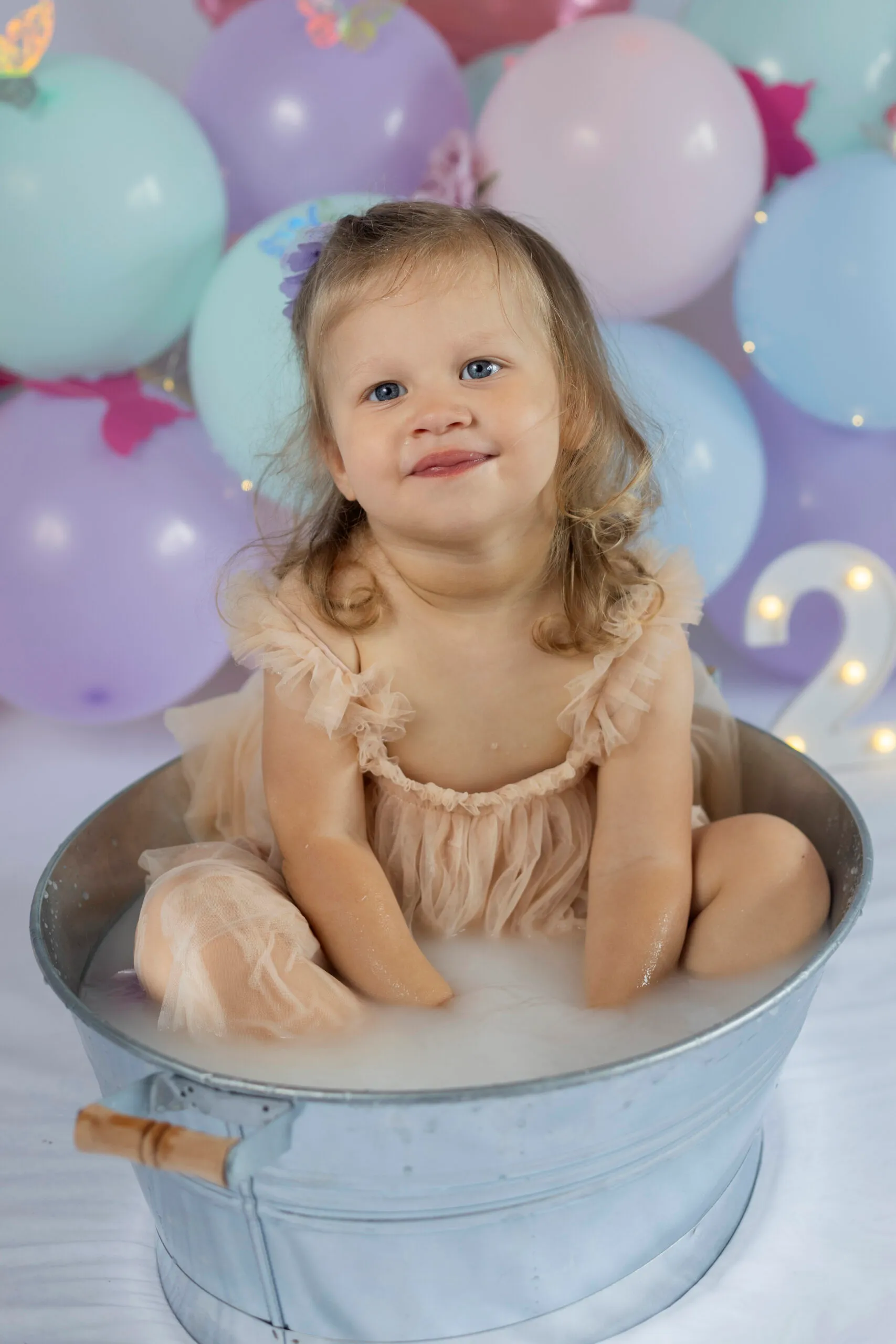 Servizio fotografico smash cake per il primo compleanno a Roma, Arianna De Rossi